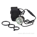 led aluminum bicycle head lamp